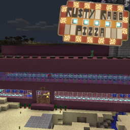 Rusty Rabb Pizza! logo
