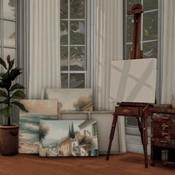 Beautiful old canvases logo