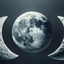 Phases of the Moon logo