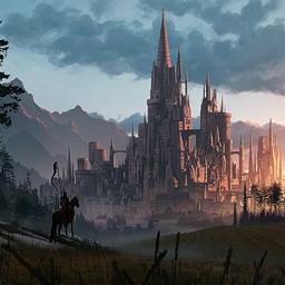 Trident Relms: Medieval fantasy logo