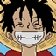 One Piece but in a block game logo