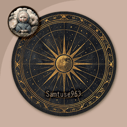 Celestial Round Dance Rug #2 Samtuse963 project image