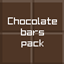 Chocolate bars pack logo