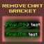 Remove Chat Bracket logo