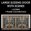 Japanese Journeys - Large Sliding Door with Scenes logo