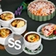 Sopa francesa de cebolla, gratinado dauphinois y clafoutis - "Cocina francesa" de S&S Traducido al español by LizzySims