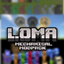 Loma - Modern and mechanical adventure logo