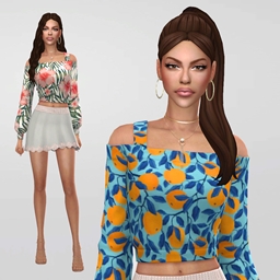 Spring Sweater 1 - The Sims 4 Create a Sim - CurseForge