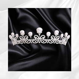 Diamond Pearl Tiara 2