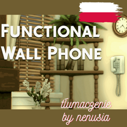 sims 4 functional wall phone mod