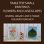 Table Top Paintings - Flowers and Landscapes - Clutter logo