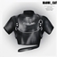 Maoni_cat_Suspenders Crop top logo