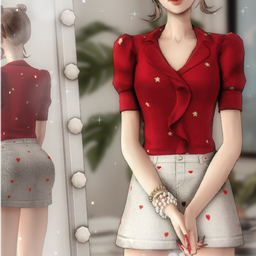 - SERAWIS - Aesthetic Overhaul (blouse collar up override) logo