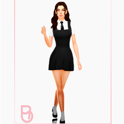 Woman Korean Uniform - So Won Short - Version 1 logo