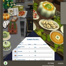 ✨Basic Foods and Drinks by BrazenLotus Spanish translation-ES ✨