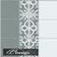 Large graphic pattern logo