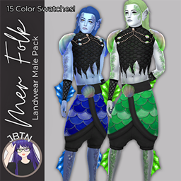 Download [JBTN] Mer Folk Landwear Male Outfit - The Sims 4 Mods ...