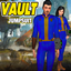 Vault jumpsuit by Jochi logo