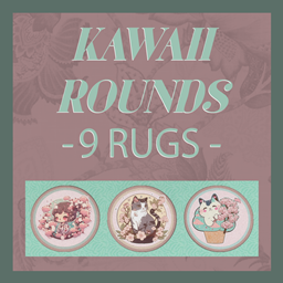 Japanese Journeys - Kawaii Round Rugs for Kids logo