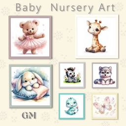 Baby  Nursery Art Paint