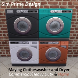 Maylag Clotheswasher and Dryer (Laundry Day Recolors) logo