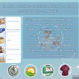 Professional part-time flexible agency package by midnitetech Spanish translation