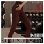 Sheer Design Compression Leggings logo