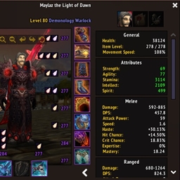 Classic Character Stats project image