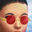  Colored Glasses "Amoureux des 90s" logo