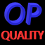 Overpowered Quality logo