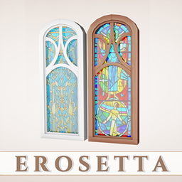[ERosetta Build] Stained Glass Window