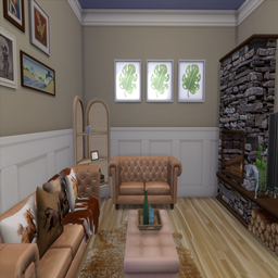 Cozy Winter Room