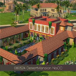 Desert Mansion, 1 dedicated bd, and 5 commonroom bd project image
