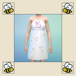 Child Nightgown "Unicorn rider" logo