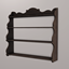 Antique wall bookshelves logo