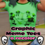 Graphic Meme Tees - a recolor logo