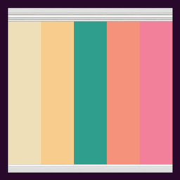 plaster walls in a bright palette with white edging project image