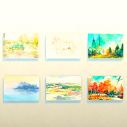 Kanwa paintings. logo