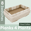 Planks 4 Plants logo