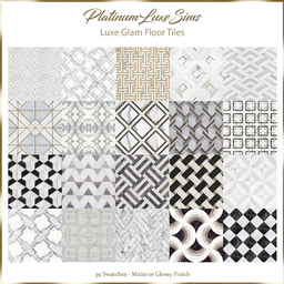 Luxe Glam Floor Tiles