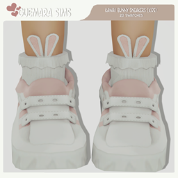 Kawaii Bunny Sneakers (Kids)