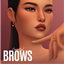 Eyebrows set NO8 logo