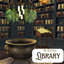 Witchy Library logo