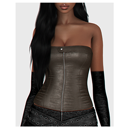 Anne Leather Corset