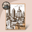 HQ Medium Table Painting Achromatic City #1 Samtuse963 logo
