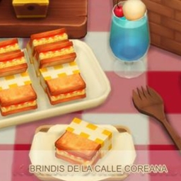 Toast Sandwich Korean Street Toast by ONI Spanish translation
