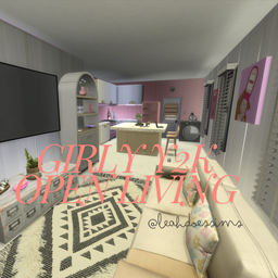 Girly Y2K open living