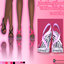johnnieleemj Shoes 6 (Y2K Shoe Collection) Criss Cross Platform Stilettos logo
