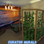Wall murals WM 05 Sun set coast - Base game compatible logo