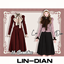 LIN-DIAN Vintage Dress And Bow logo
